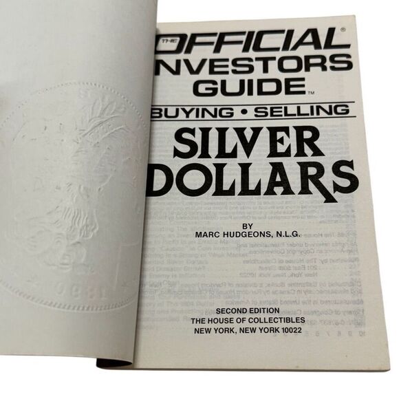 The Official Investors Guide Silver Dollars 1985 By Hudgeons 2nd Edition PB - Picture 5 of 6